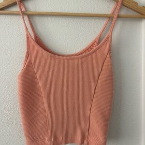 Urban Outfitters Cropped Spaghetti Strap Cami Tank Top